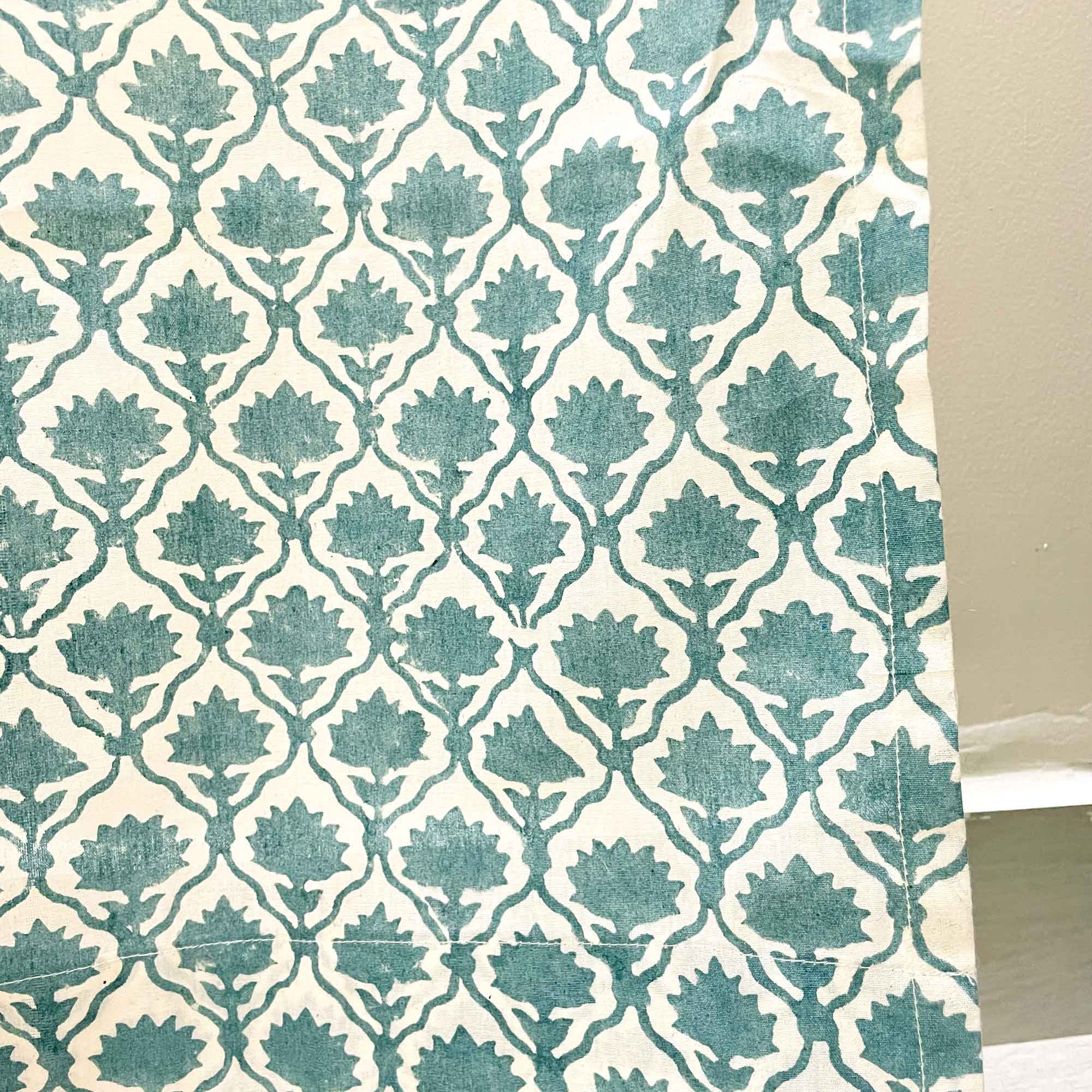 Fall color cotton curtains by DesiCrafts