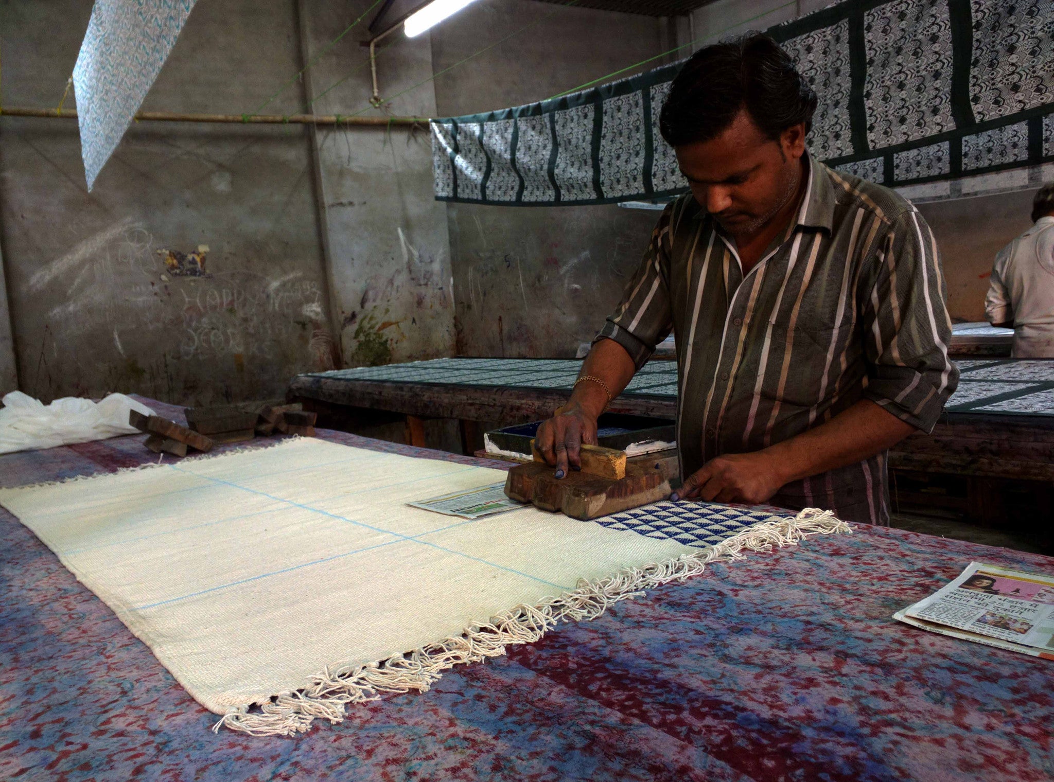 Wooden Block Makers Of Bagru