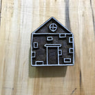 Block printing stamp for pottery