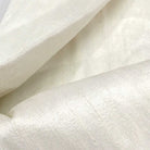 DesiCrafts Pure Ivory raw silk fabrics