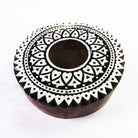 Hand Carved Mandala Tea Light Holder By DesiCrafts