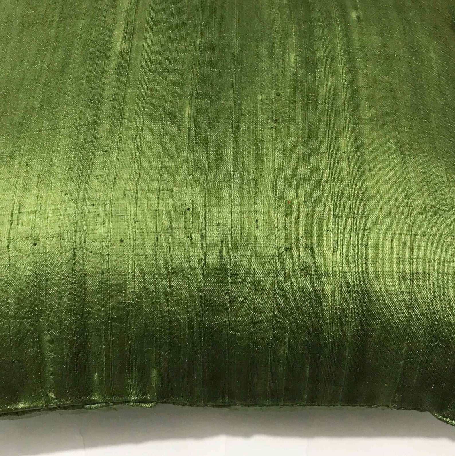 Olive raw silk pillow cover Mothersvday gift