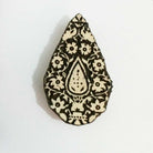 Tree Paisley Wooden Stamp For Hand Block Printing