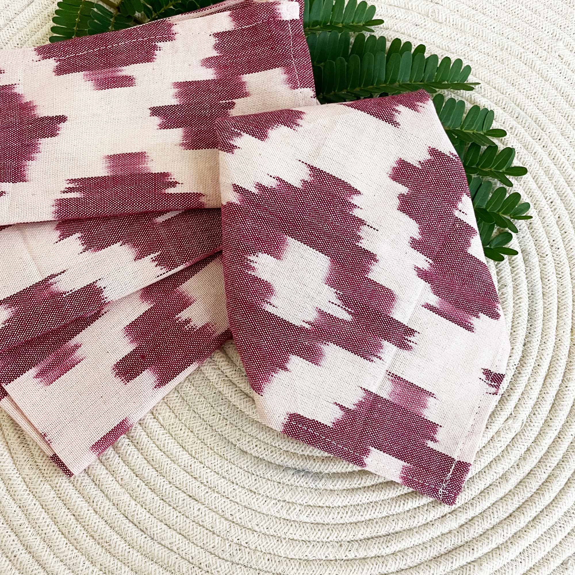 Set of Two Ikat Dinner Napkins Buy Online