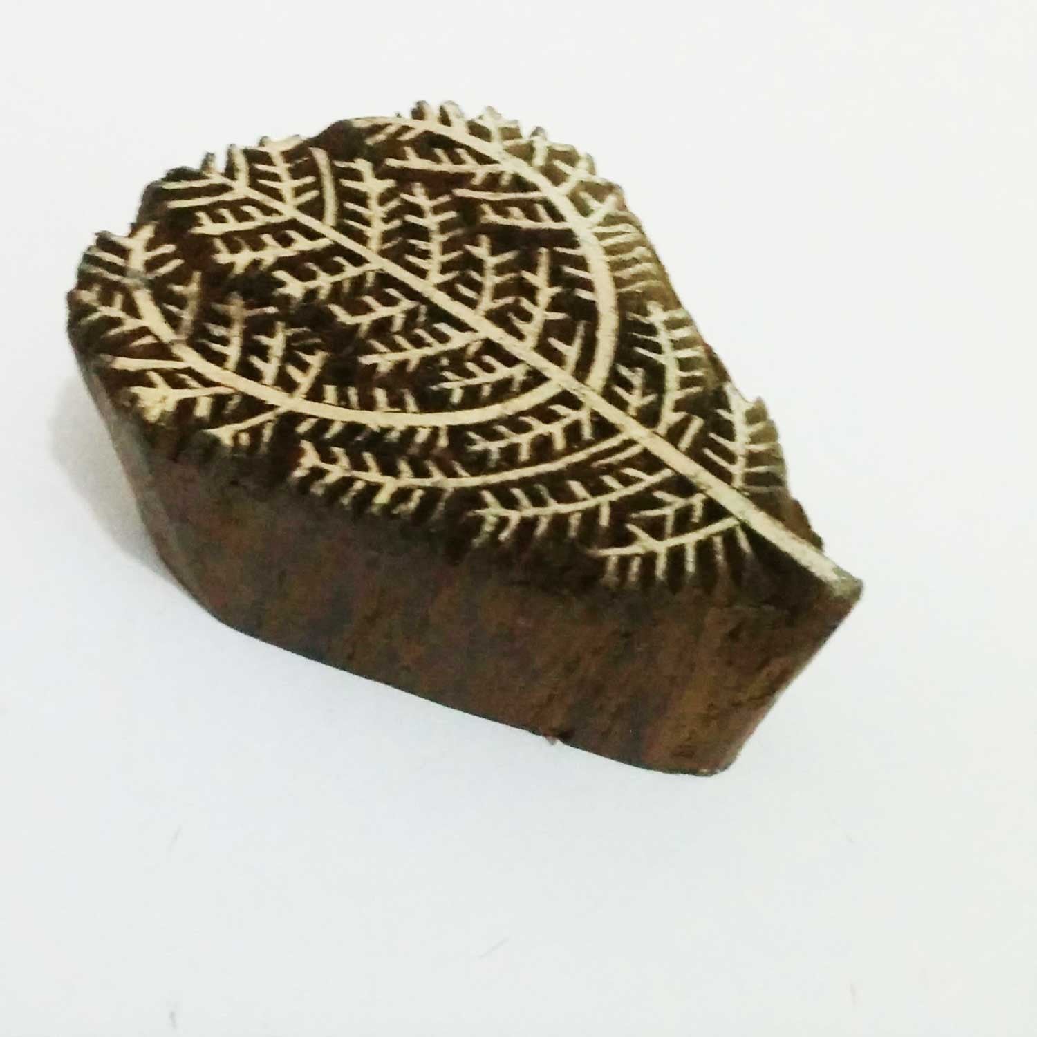 Wild Shrub Wooden Stamp For Hand Block Printing