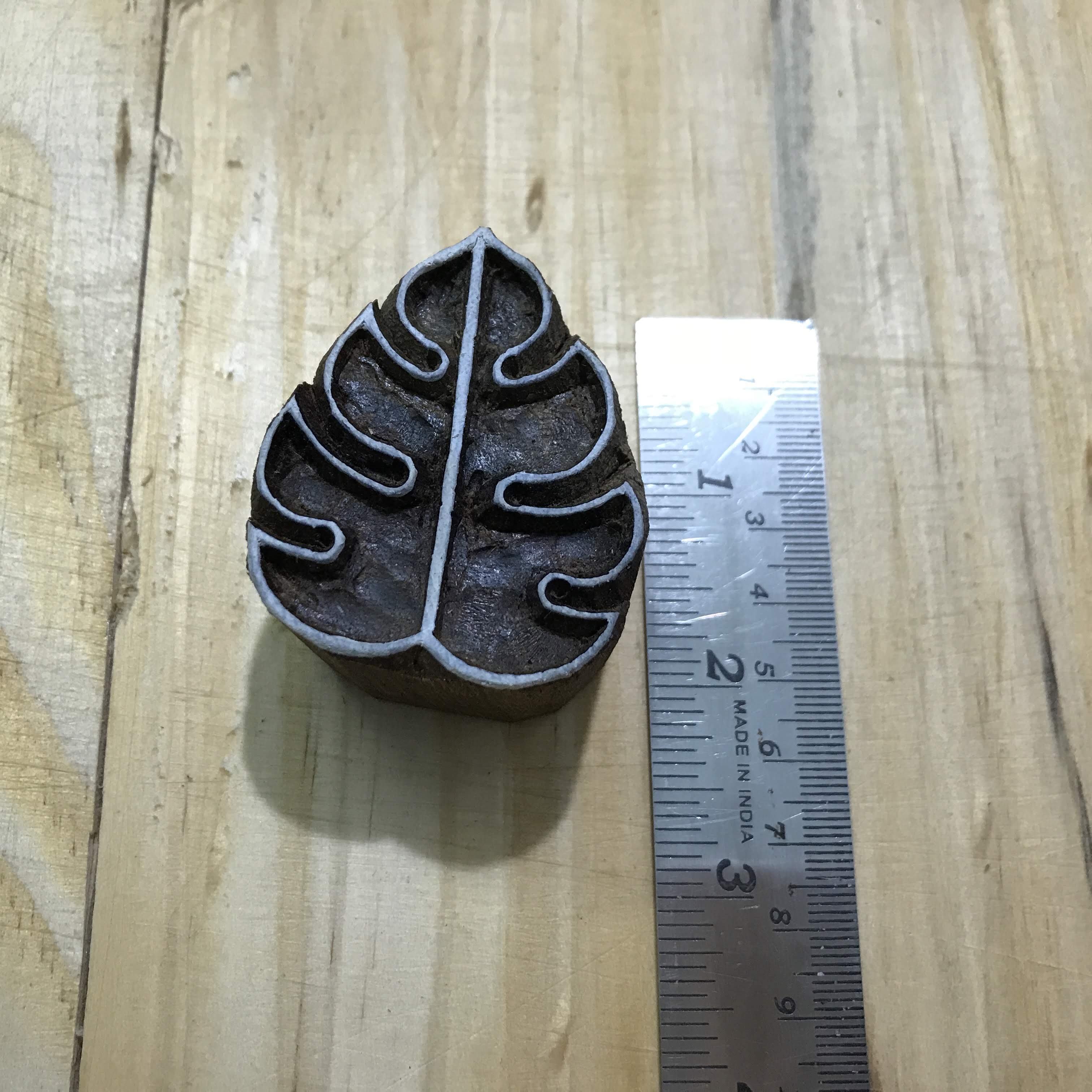 Monstera Leaf Kitchen Towel Printing Stamp