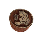 virgo wooden block printing stamp buy online from India