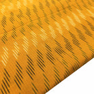 Turmeric Yellow Handloom Cotton Ikat Fabric